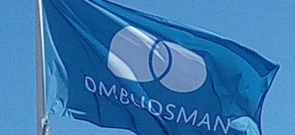 ombudsmannamyndighetens flagga 